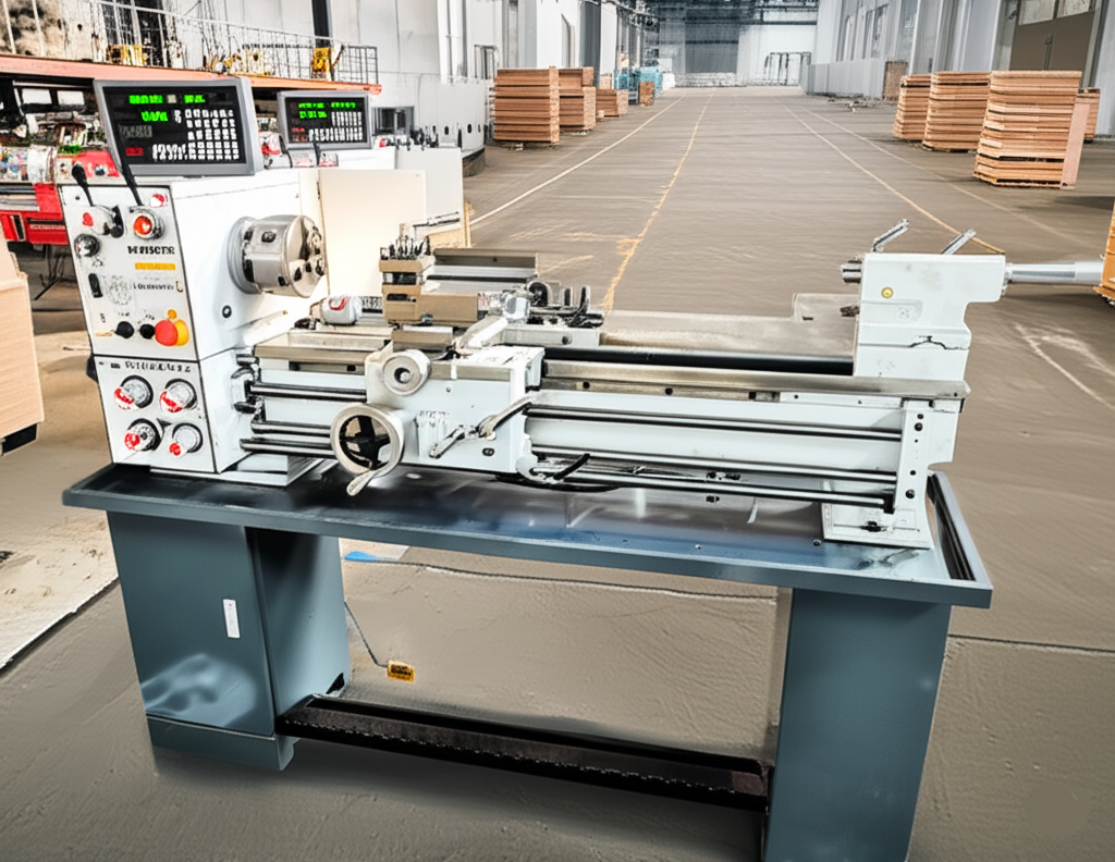 Torno paralelo con banco de trabajo CQ6232X1000MM en oferta